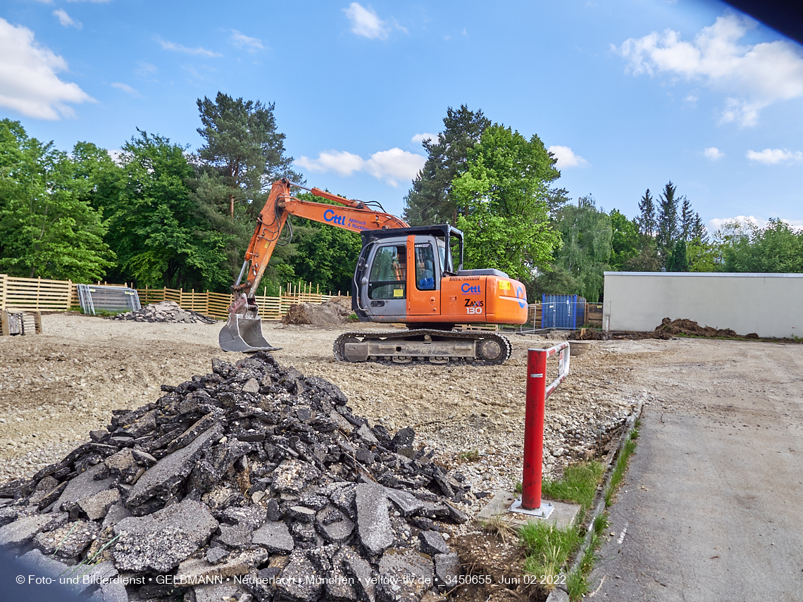 02.06.2022 - Baustelle zur Mütterberatung und Haus für Kinder